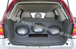 ford escape subwoofer enclosure